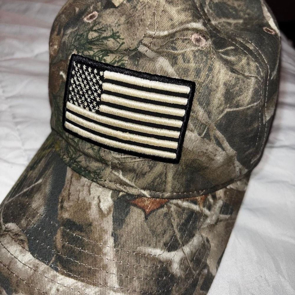 Men's Truetimber Cameo American Flag Baseball Cap
